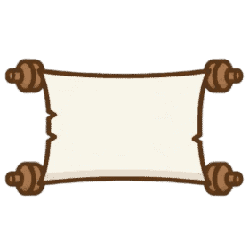 Dibujo de un cartel en blanco con marco de madera, ideal para anuncios en Heladería Bolívar.